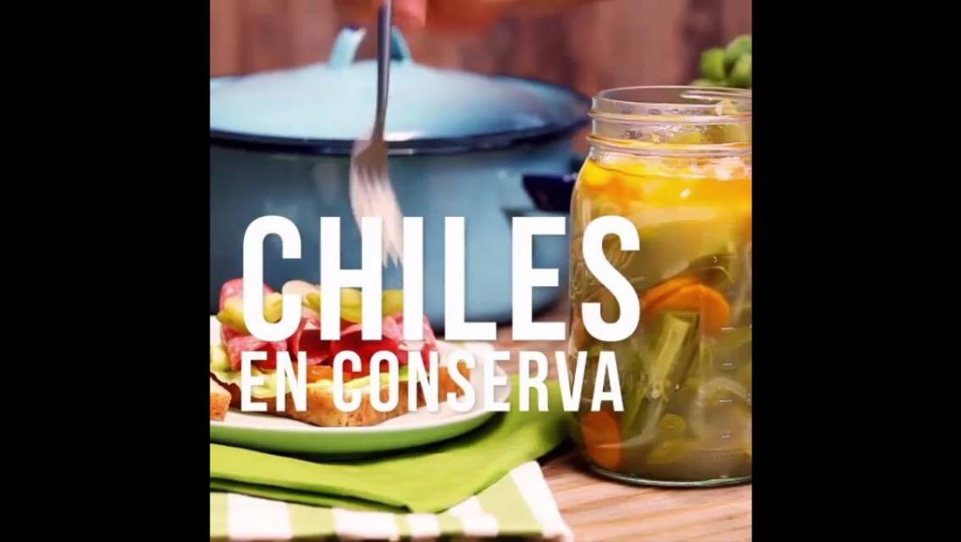 Receta Chiles en Conserva Receta Chiles en Conserva