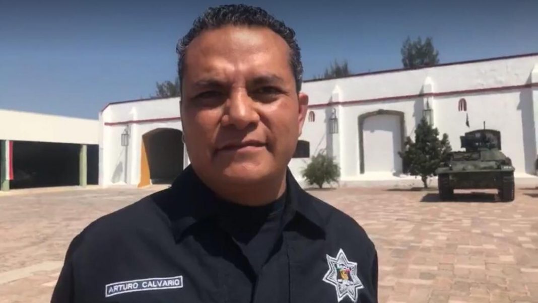 Atención, estamos siendo victimas delas llamadas de extorsion; comenta el comisario Arturo Calvario Ramírez Atención, estamos siendo victimas delas llamadas de extorsion; comenta el comisario Arturo Calvario Ramírez