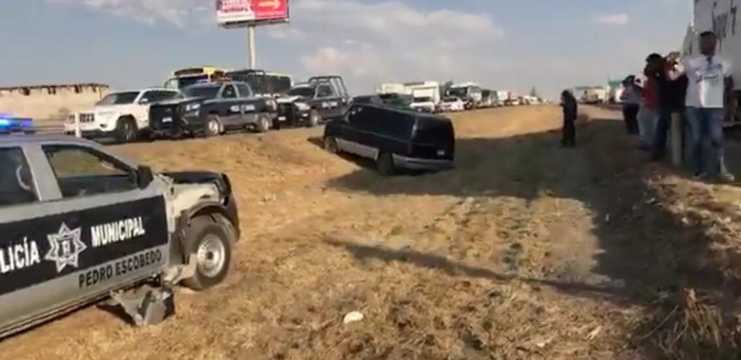 Fuerte persecución en la 57 Fuerte persecución en la 57