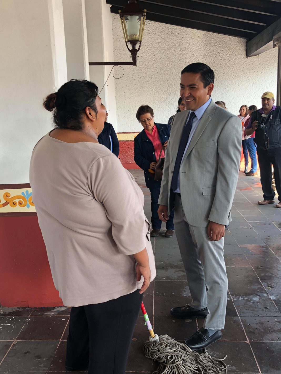 Desde el municipio de Pedro Escobedo, en recorrido de las nuevas oficinas del USEM Desde el municipio de Pedro Escobedo, en recorrido de las nuevas oficinas del USEM