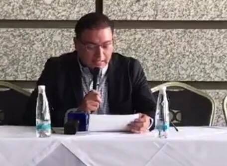 Rueda de Prensa José Luis Aguilera Rueda de Prensa José Luis Aguilera