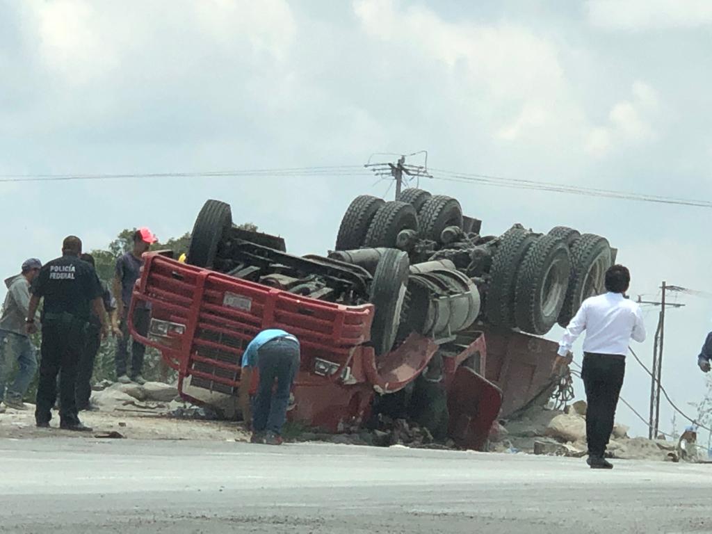 Persona prensada en Paso de Mata Persona prensada en Paso de Mata