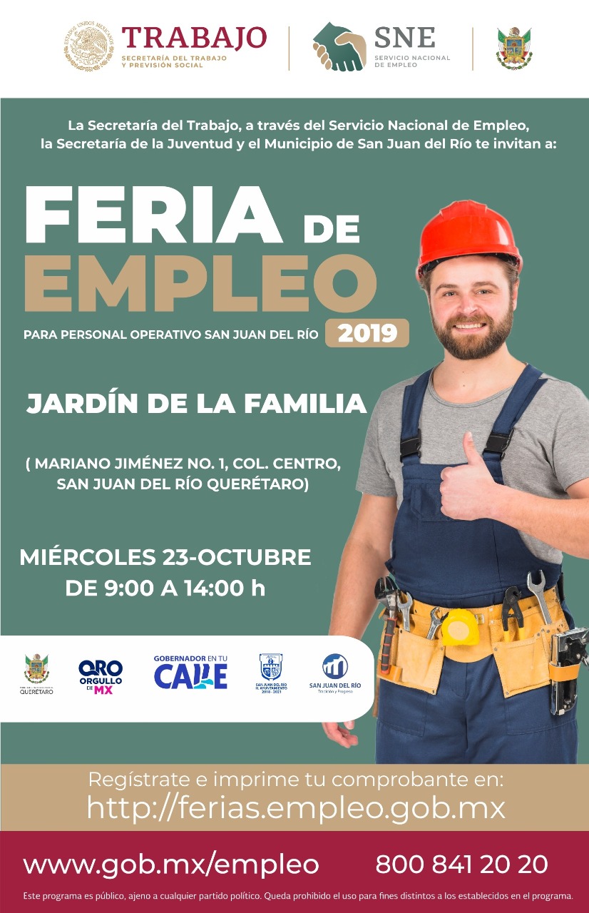 Feria de empleo para personal operativo Feria de empleo para personal operativo