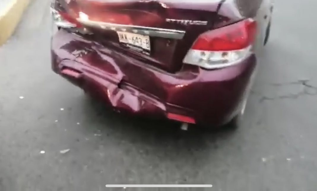 Accidente en Av.Central Frente Mitsubishi Accidente en Av.Central Frente Mitsubishi