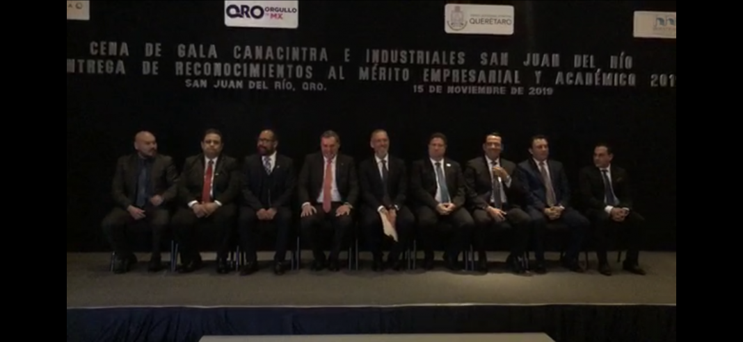 “Canacintra e Industriales “Entrega de premios al mérito empresarial y académico 2019 “Canacintra e Industriales “Entrega de premios al mérito empresarial y académico 2019