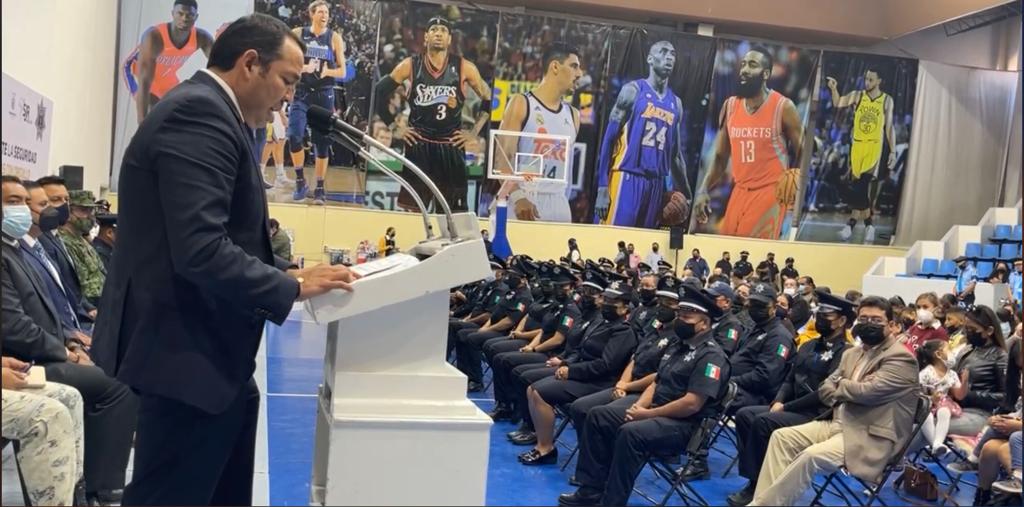 Reconocimiento a oficiales de la SSPMSJR por su desempeño Reconocimiento a oficiales de la SSPMSJR por su desempeño