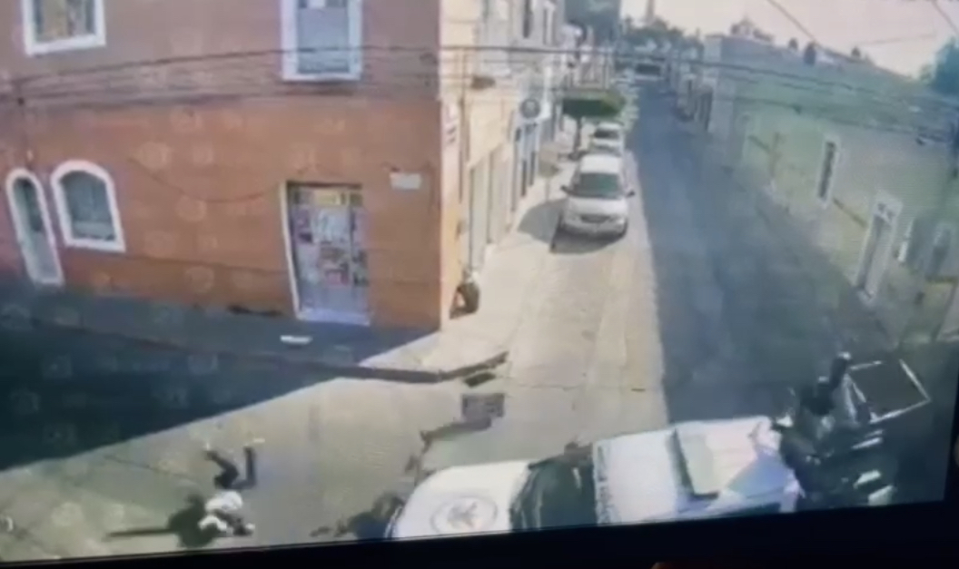 Elementos de la Guardia Nacional arrollan a motociclista Elementos de la Guardia Nacional arrollan a motociclista