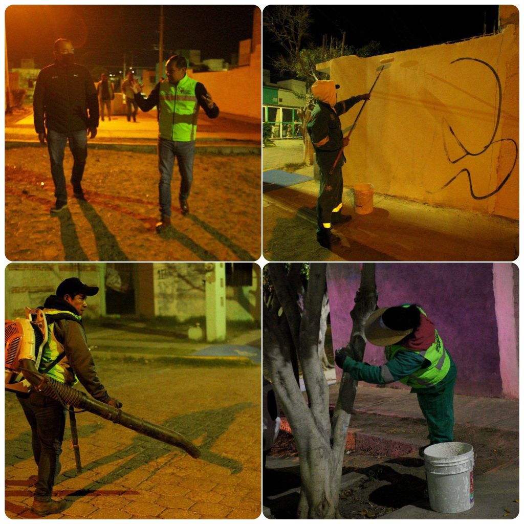 En equipo, Roberto Cabrera supervisa trabajos de Servicios Públicos en ...
