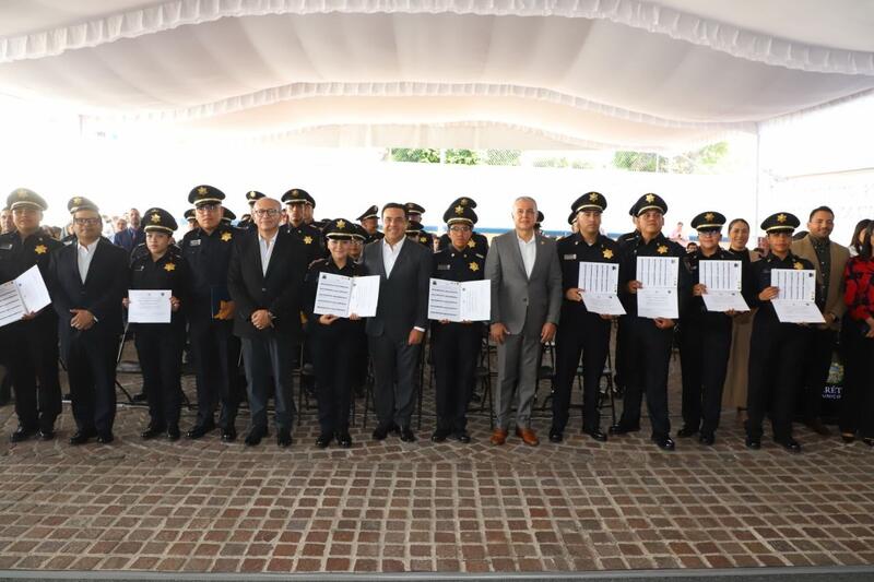 Se integran 20 nuevos policías a las filas de la Secretaría de Seguridad Pública Municipal de Querétaro