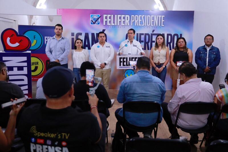 Presenta Felifer propuestas para impulsar educación y desarrollo de los jóvenes