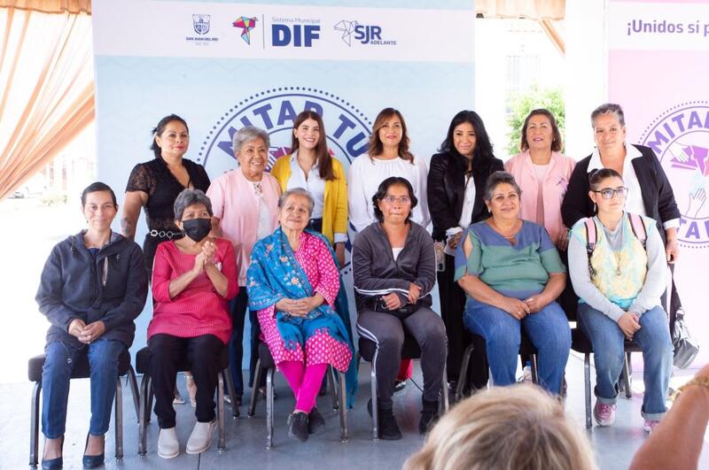 DIF San Juan del Río dona material y equipo a Grupo Reto para ayudar a mujeres con cáncer