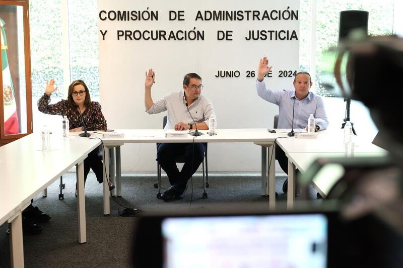 Comisión de Administración y Procuración de Justicia aprueba Iniciativa para fortalecer al Poder del Estado Judicial del Estado