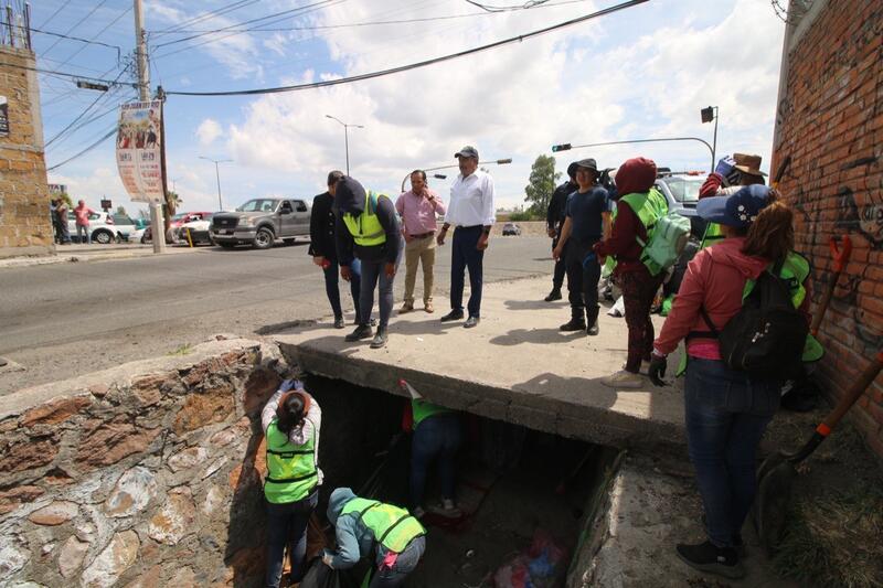 Roberto Cabrera instruye fortalecer acciones de prevención ante la presencia de lluvias en el municipio