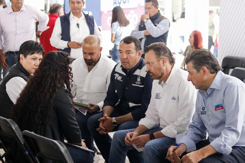 Dos mil ciudadanos son atendidos durante Jornada “Aquí Contigo” en San Juan del Río