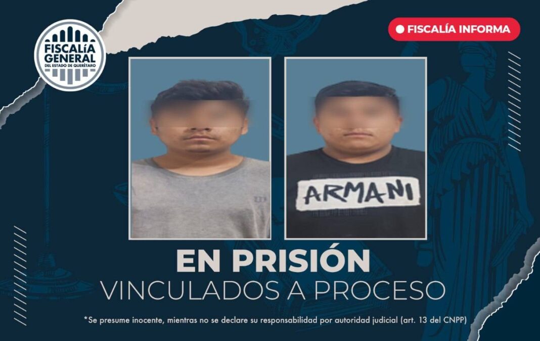 Vinculados a proceso dos probables autores por homicidio calificado Vinculados a proceso dos probables autores por homicidio calificado