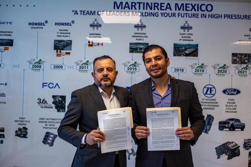UPSRJ y Martinrea firman convenio para impulsar la vinculación académica e industrial