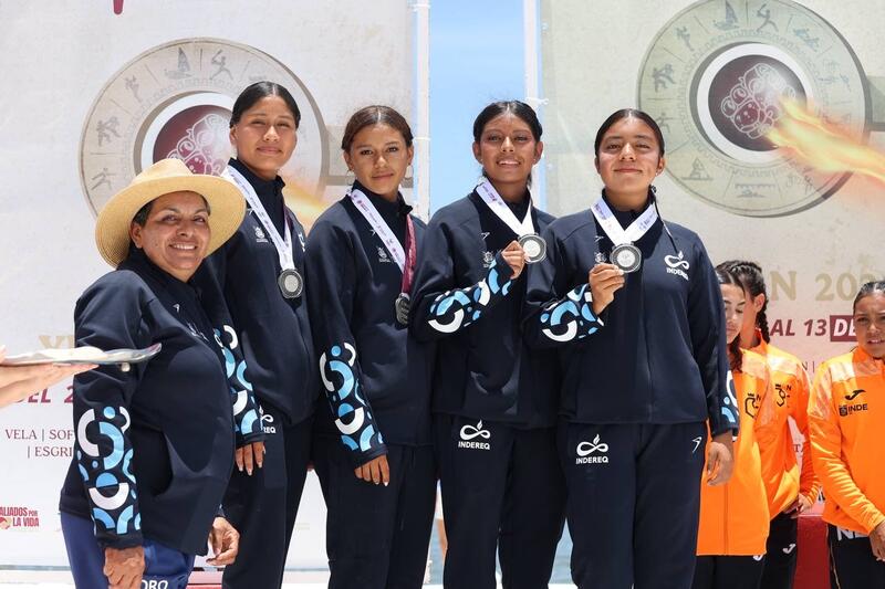 Ganan jalpenses 23 medallas en canotaje dentro de la Olimpiada Nacional