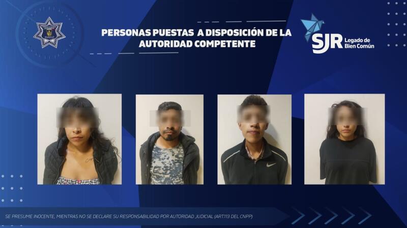Elementos de SSPM-SJR detienen a cuatro personas tras presunto robo a tienda de conveniencia Borrador automático