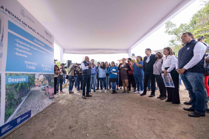 Entrega Gobernador obras de modernización en San Juan del Río y anuncia nuevas acciones Borrador automático