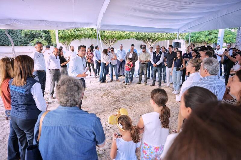 Entrega Felifer Macías obra integral en fraccionamiento Jurica Campestre Borrador automático