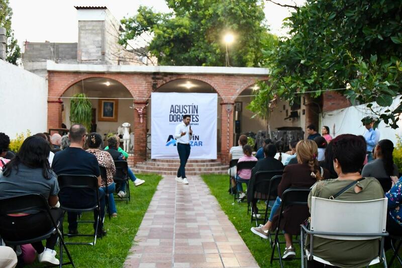 Con apoyo de la ciudadanía, avanzamos en la gestión para resolver sus retos: Agustín Dorantes