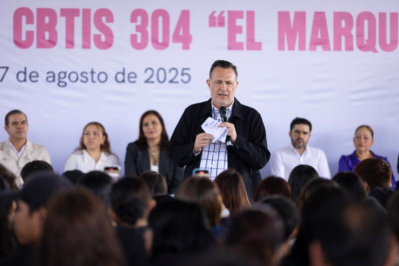 Inicia construcción del CBTIS 304 en El Marqués con inversión de 67.5 millones de pesos Inicia construcción del CBTIS 304 en El Marqués con inversión de 67.5 millones de pesos