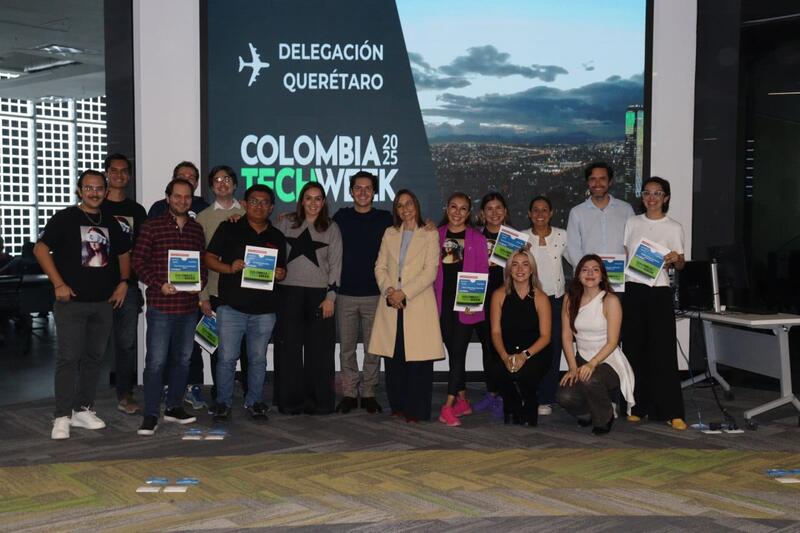 Querétaro fortalece el emprendimiento en Colombia Tech Week 2025 Borrador automático