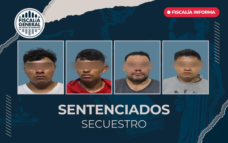 Obtiene FGE sentencias en total de 730 años de prisión para cuatro personas por secuestro ocurrido en 2021 Borrador automático