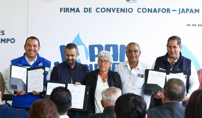 JAPAM y CONAFOR firman convenio en favor del medio ambiente y el agua Borrador automático