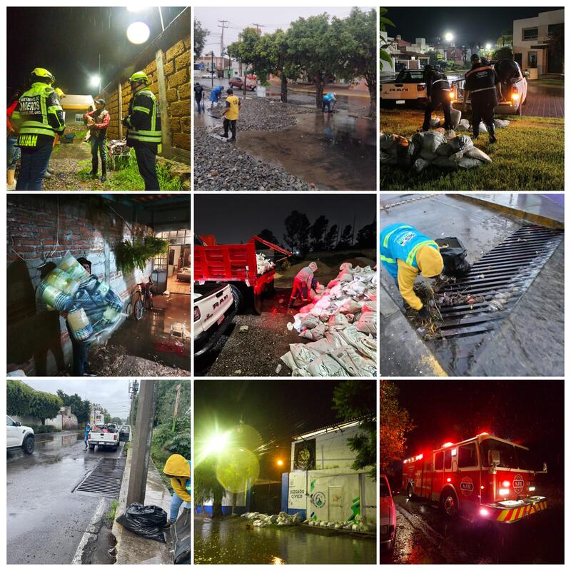 Gobierno Municipal de San Juan del Río atiende reportes derivados de la lluvia de este sábado y madrugada de domingo Borrador automático