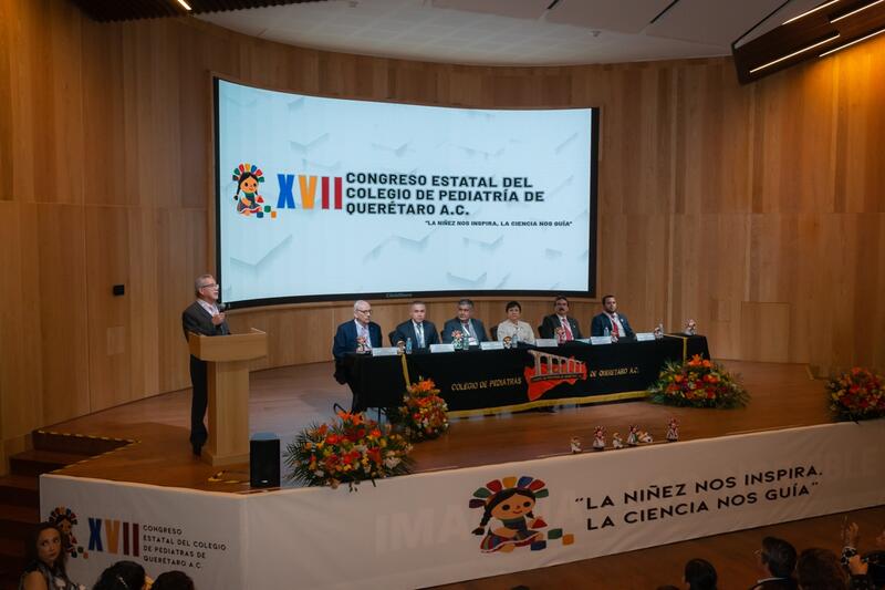 Inaugura Secretaria de Salud Congreso del Colegio de Pediatras de Querétaro Borrador automático