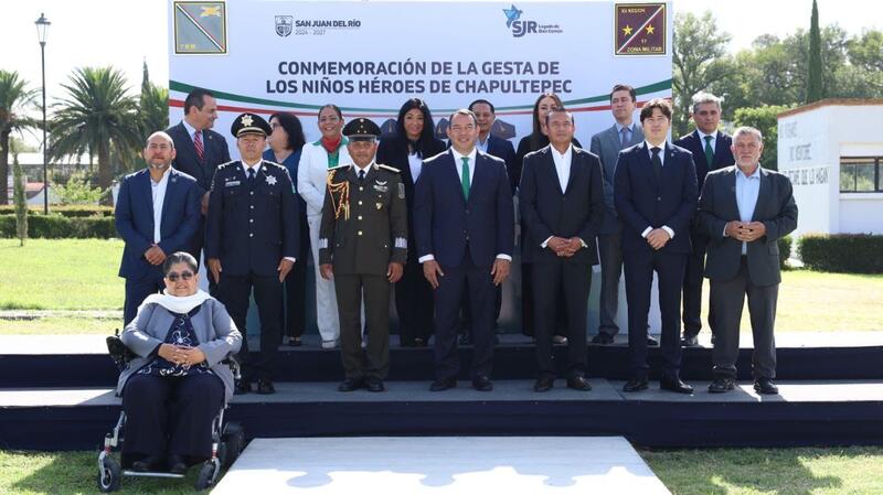 Asiste Roberto Cabrera a la Ceremonia por el Aniversario 178 de la Gesta Heroica de los Niños Héroes de Chapultepec Borrador automático