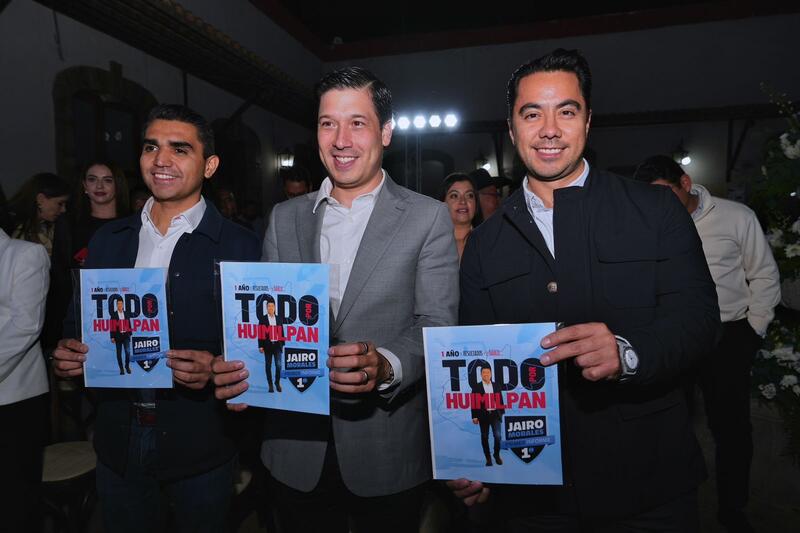 Asiste Felifer Macías al primer informe de resultados del presidente municipal de Huimilpan Borrador automático