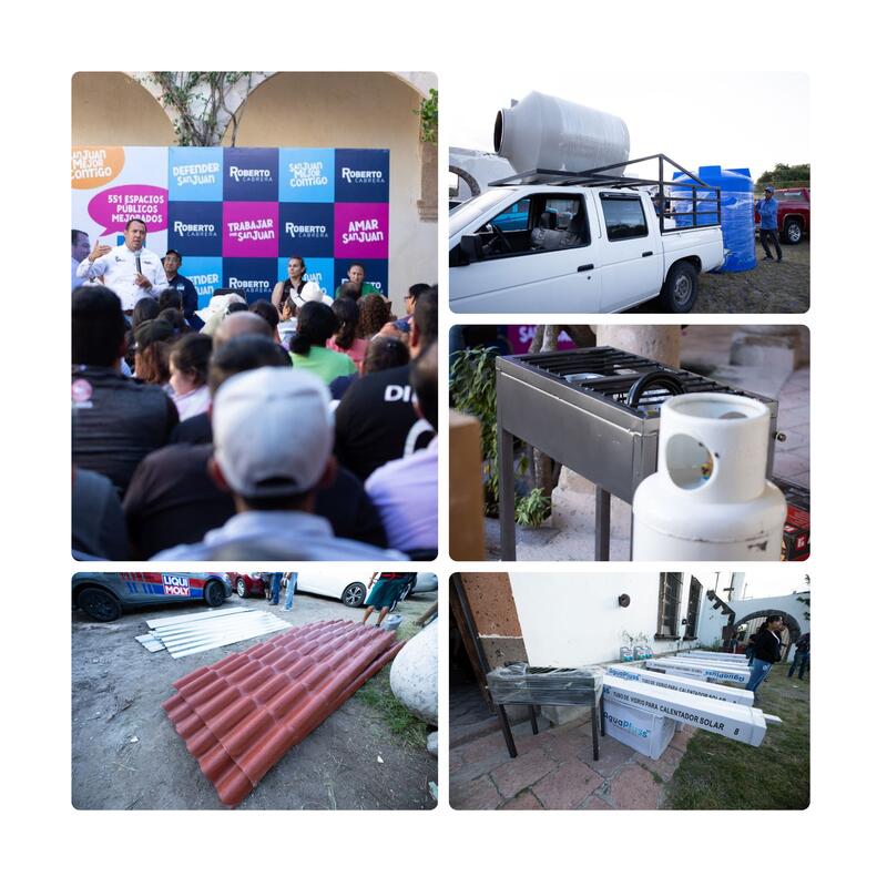 Encabeza Roberto Cabrera entrega de artículos a bajo costo en Cerro Gordo Borrador automático