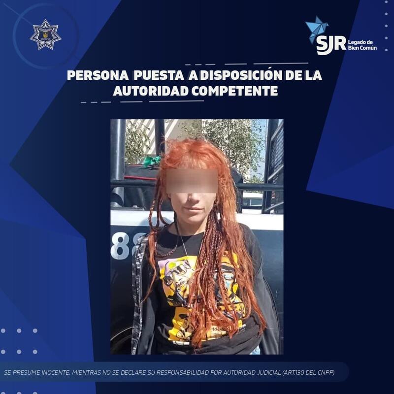SSPM-SJR detiene a persona por robo a casa habitación Borrador automático