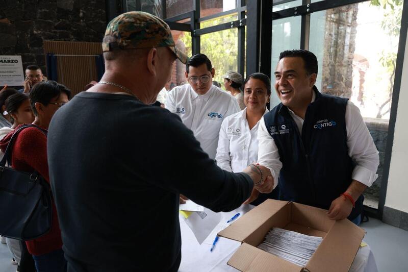 Entrega SEDESOQ Tarjeta Contigo en El Marqués Borrador automático