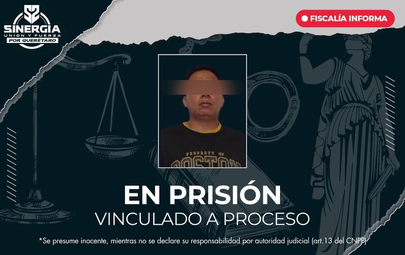 En prisión tras cateos de Sinergia por Querétaro. Borrador automático