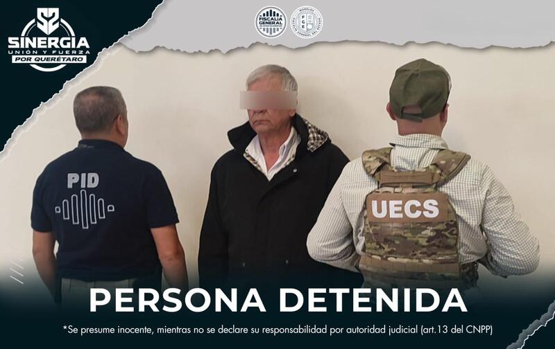 Detienen en Querétaro a hombre buscado por abuso sexual agravado en Morelos