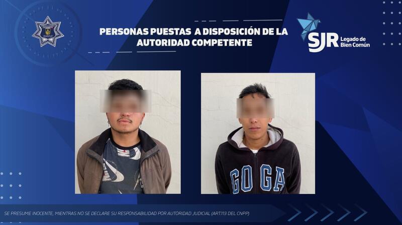 SSPM-SJR detiene a dos personas por delitos contra la seguridad y la salud Borrador automático