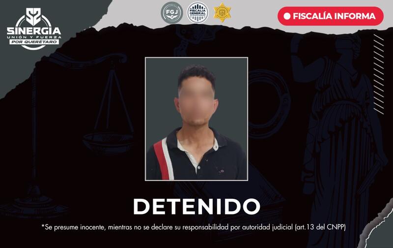 Sinergia permite cumplimentar orden de aprehensión por delito de robo cometido en el Estado de México Borrador automático