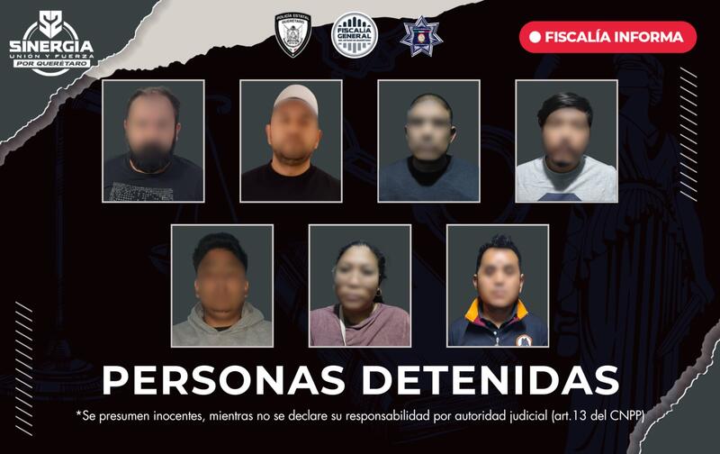 12 Cateos simultáneos en Ezequiel Montes, Colón y San Juan del Río dejan siete personas detenidas. Borrador automático