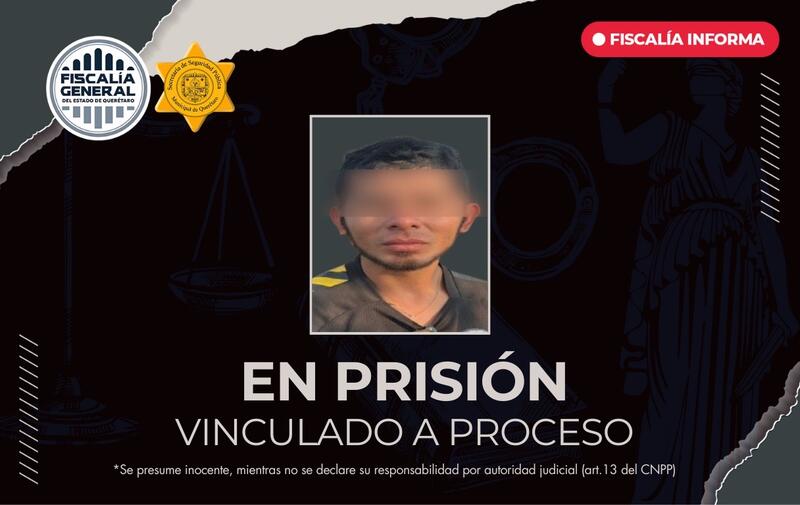 En prisión por Robo de motocicleta en Querétaro Borrador automático