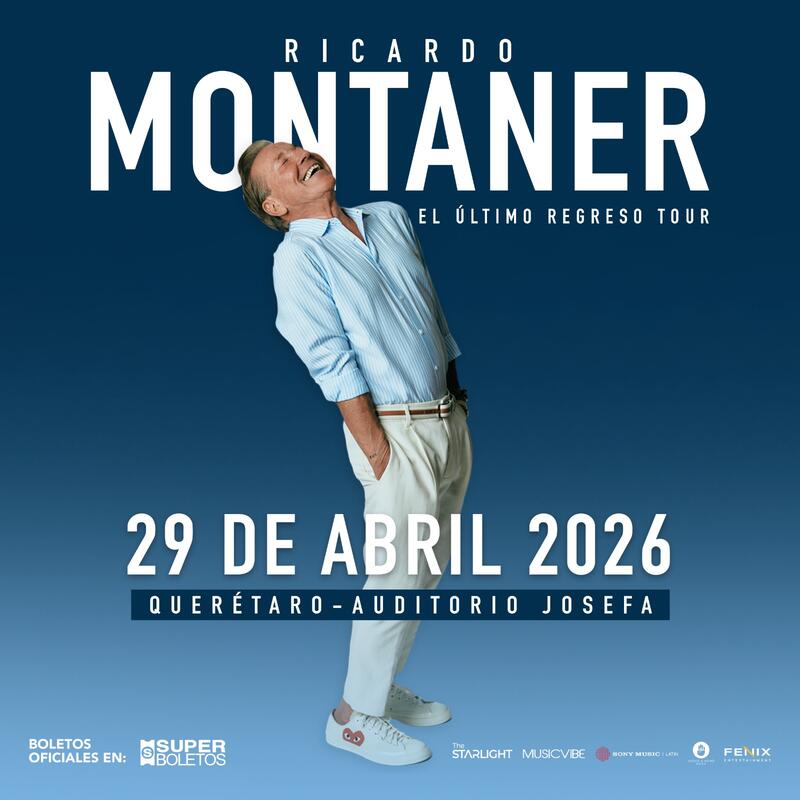 RICARDO MONTANER REGRESA A LOS ESCENARIOS CON SU GIRA DE DESPEDIDA“EL ÚLTIMO REGRESO WORLD TOUR 2026” RICARDO MONTANER REGRESA A LOS ESCENARIOS CON SU GIRA DE DESPEDIDA“EL ÚLTIMO REGRESO WORLD TOUR 2026”