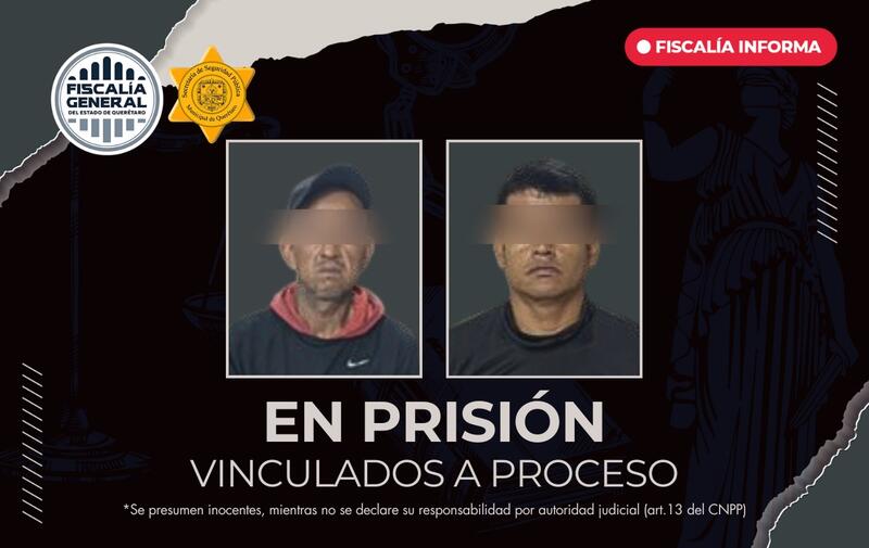 Dos hombres en prisión por Robo Equiparado de Vehículo en Querétaro Borrador automático