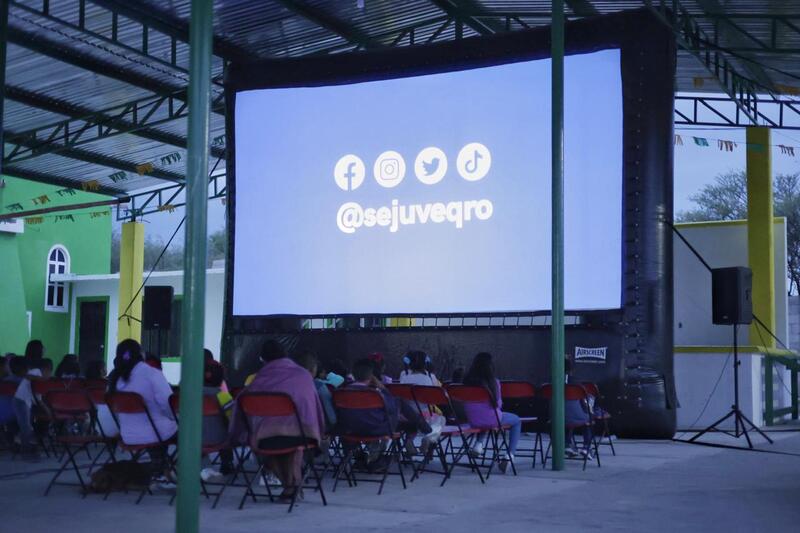 Más de 5 mil personas disfrutaron de Cine Contigo