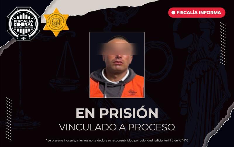 En prisión por robo específico a comercio en Juriquilla Borrador automático