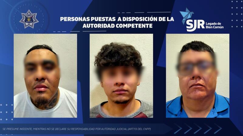 SSPM-SJR detiene a personas por robo SSPM-SJR detiene a personas por robo