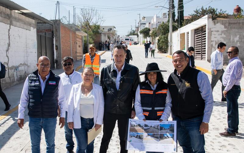 Entrega Gobernador rehabilitación urbana en Vista Hermosa por 11.6 mdp