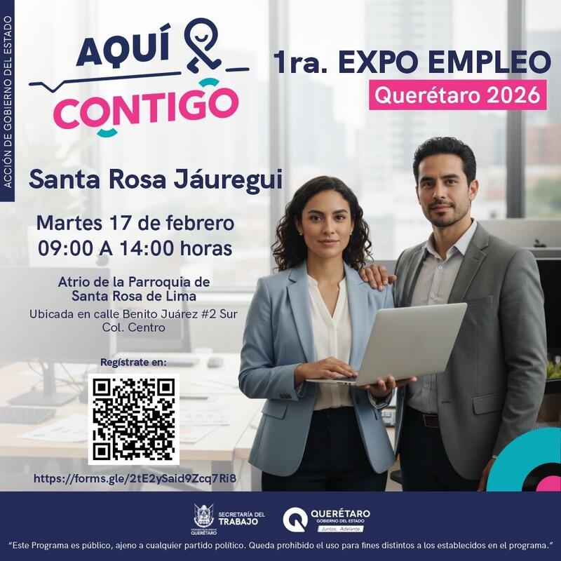 Invita ST a Explo Empleo en Santa Rosa Jáuregui Borrador automático