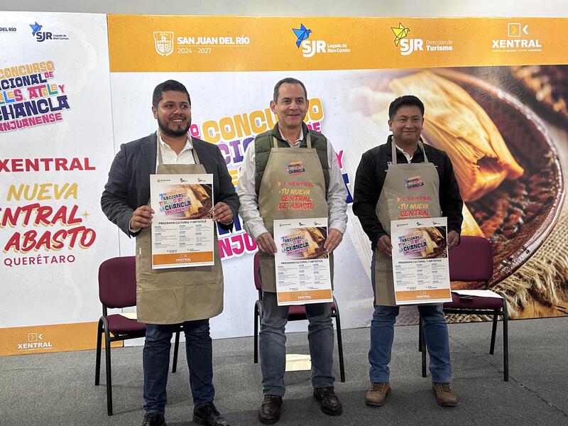 Presentan el Séptimo Concurso Nacional de Tamales, Atole y la Chancla en San Juan del Río